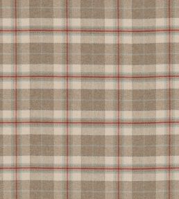 Milton Fabric by Sanderson Cherry/Biscuit