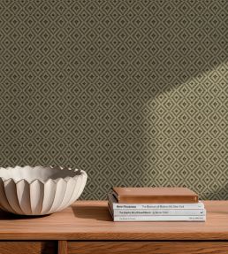 Mimbre Wallpaper by Coordonne Green