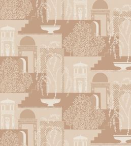 Mimi Wallpaper by Borastapeter Orange