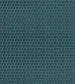 Mimi Wallpaper by Thibaut Teal