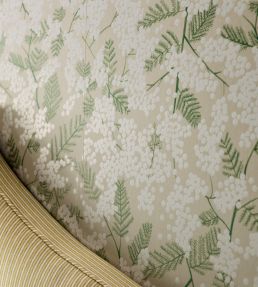 Mimosa Wallpaper by Jane Churchill Blue