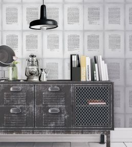 Inside Book Wallpaper by MINDTHEGAP Mono