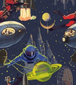 Intergalactic Wallpaper by MINDTHEGAP Blue
