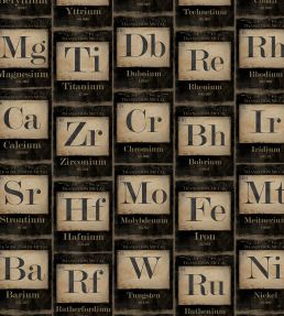 Periodic Table of Elements Wallpaper by MINDTHEGAP Black