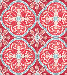 Rufous Tile Wallpaper by MINDTHEGAP Red