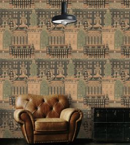 Amsterdam Wallpaper by MINDTHEGAP Orange
