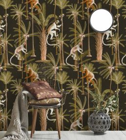 Barbados Wallpaper by MINDTHEGAP Anthracite