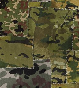 Camo Wallpaper by MINDTHEGAP Black,Green