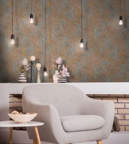 Rust Texture Wallpaper by MINDTHEGAP Brown,Grey