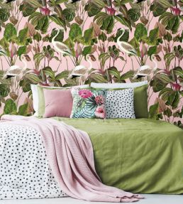 Beverly Hills Wallpaper by MINDTHEGAP Pink