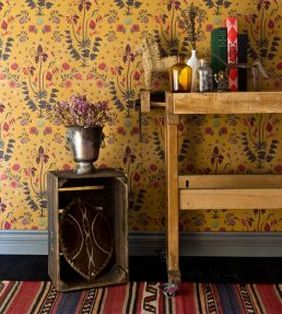 Gypsy Wallpaper by MINDTHEGAP Ochre