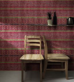 Lakai Wallpaper by MINDTHEGAP Green, Red, Yellow