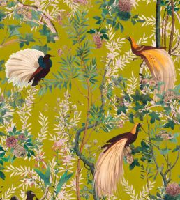 Royal Garden Fabric by MINDTHEGAP Green