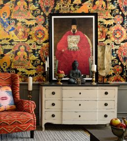 Tibetan Tapestry Wallpaper by MINDTHEGAP 50