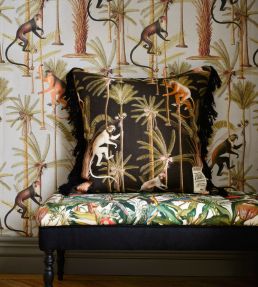 Barbados Fabric by MINDTHEGAP Black