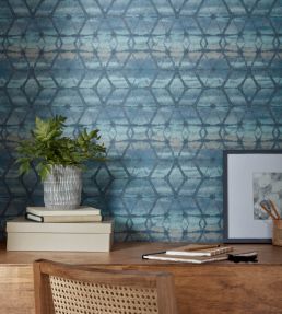 Mineral Wallpaper by 1838 Wallcoverings Agate