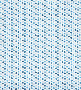 Mini Bursts Fabric by Schumacher Blues