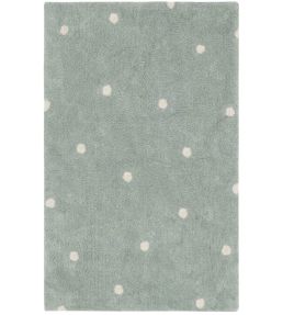 Lorena Canals Mini Dot rug Blue Sage C-MDOT-BSG Blue Sage