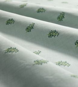 Mini Herbarium Fabric by Clarke & Clarke Seafoam