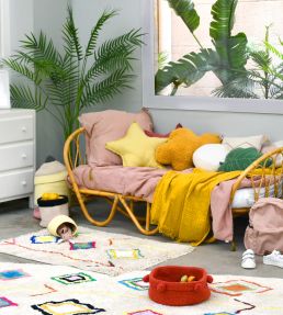 Lorena Canals Mini Kaarol rug Natural/Multicolour C-MI-KAA Natural/Multicolour