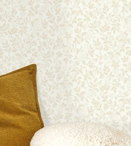Mini Wood Wallpaper by Caselio Beige