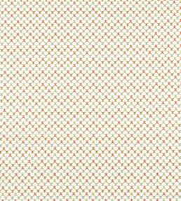 Mini Wood Frog Fabric by Harlequin Terracotta / Parchment / Sketched