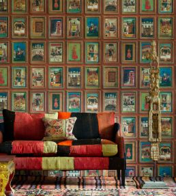 Miniatures Wallpaper by Andrew Martin Multi
