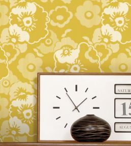 Alice Wallpaper by Mini Moderns Powder Blue
