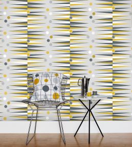 Backgammon Wallpaper by Mini Moderns Chalkhill Blue