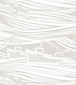 Whitby Wallpaper by Mini Moderns Stone