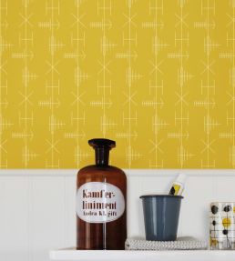 Transmission Wallpaper by Mini Moderns Concrete