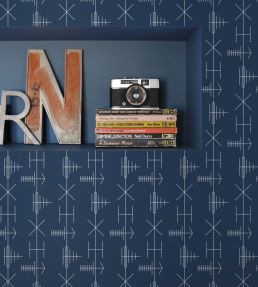Transmission Wallpaper by Mini Moderns Concrete
