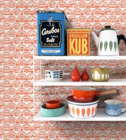 Metroland Wallpaper by Mini Moderns British Lichen