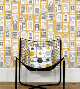 One Day Wallpaper by Mini Moderns British Lichen