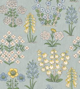 Minnie's Garden Wallpaper by George & Minnie Aqua