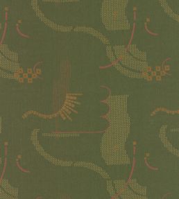 Minuit A Bord Fabric by Nobilis Dark Green