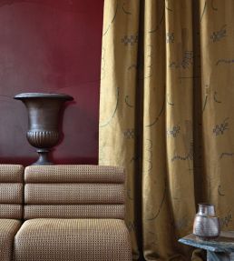 Minuit A Bord Fabric by Nobilis Green