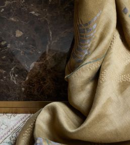 Minuit A Bord Fabric by Nobilis Green