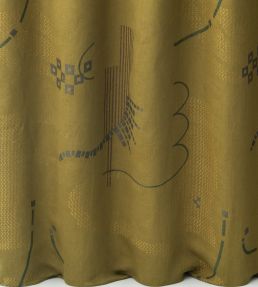 Minuit A Bord Fabric by Nobilis Green