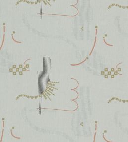 Minuit A Bord Fabric by Nobilis Silver