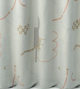 Minuit A Bord Fabric by Nobilis Silver