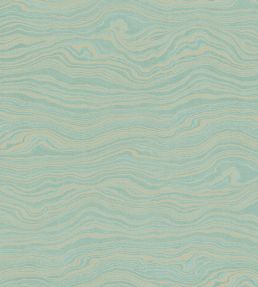 Moire Kintsugi Wallpaper by Jannelli&Volpi Aqua