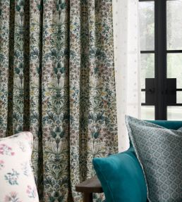 Mirabell Fabric by Clarke & Clarke Midnight