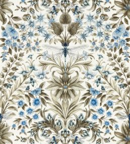 Mirabell Wallpaper by Clarke & Clarke Denim