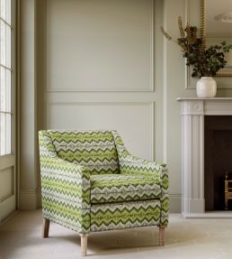 Mirage Fabric by James Hare Green
