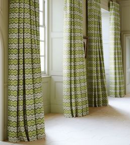 Mirage Fabric by James Hare Green