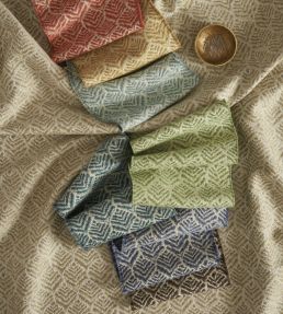 Miran Fabric by Nina Campbell Teal