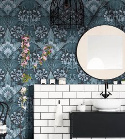 Mirk Wallpaper by Woodchip & Magnolia Mallard