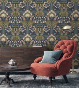 Mirk Wallpaper by Woodchip & Magnolia Reservoir
