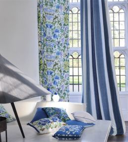Mirmande Fabric by Designers Guild Indigo